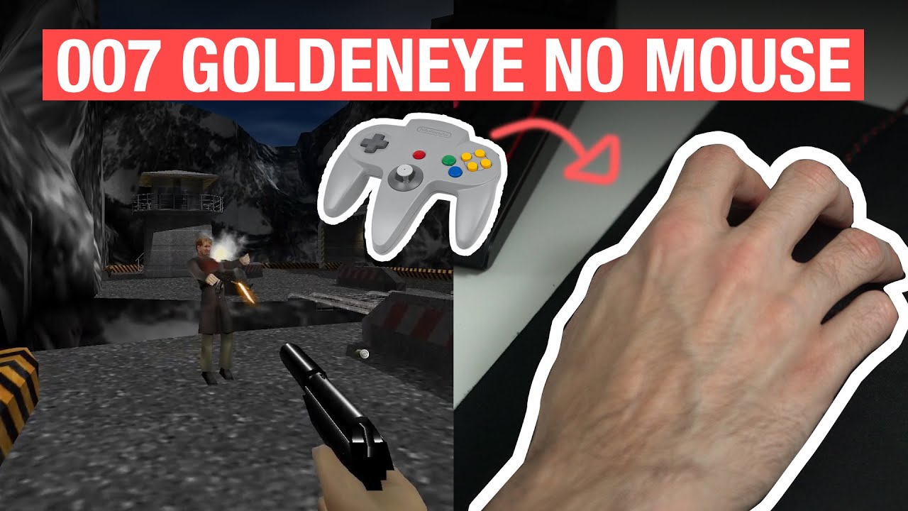 goldeneye 007 mouse and keyboard